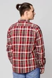 Рубашка Wrangler 1 Pocket Button Down Shirt Slim Fit (W5883NWWN) Красный, черный S-00 - изображение 3