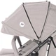 Коляска прогулочная для двойни Lorelli DUO Grey Dots (24574) Серый - изображение 3