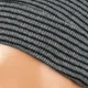 Шапка бини Beani'qe Stripy One size Серый чёрный (21023) - изображение 4