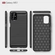 Противоударный чехол Fashion Case Urban для Samsung Galaxy M51 Черный - изображение 2