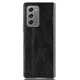 Защитный чехол UniCase Leather Series для Samsung Galaxy Fold 2 - Black - изображение 2