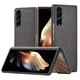 Защитный чехол UniCase Cloth Texture для Samsung Galaxy Fold 3 - Black - изображение 1