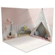 Виниловый угловой фотофон 100x100см, Frontlit 450 г/м2 №58079 - изображение 1
