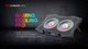 Подставка для ноутбука охлаждающая Havit HV-F2072 RGB USB1.1 х 2 (26607) - изображение 5