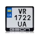 Рамка для мотоциклетного номера Geon_2 174х220мм чёрная (VH-ABS1722GN2W) - изображение 1