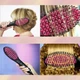 Расческа выпрямитель электрическая для волос Hair Straightener Аrtifact с турмалиновым покрытием щетка утюжок - изображение 8