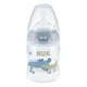 Пляшечка для годування Nuk First Choice Plus Крокодили 150 мл Синя (3952401) - зображення 1