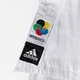 Кимоно для карате "Club" ADIDAS K220C белый размер 120 - изображение 4