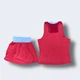 Жіноча форма для занять боксом Olympic Woman шорти-спідниця+майка ADIDAS ADIAIBA20TW червона M - зображення 3