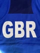 Женская форма для занятий боксом Olympic Woman GBR шорты-юбка + майка ADIDAS ADIAIBA20TW синяя L - зображення 2