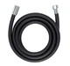 Душовий шланг Wenko Design Black Matt, пластик, 175 см, черный - изображение 1
