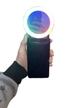 RGB LED Селфи кольцо с зеркалом для телефона Soft Ring Light & Mirror Aurora - изображение 2