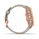 Мультиспортивний годинник GARMIN Fenix 7S Solar Rose Gold with Light Sand Band - зображення 2