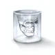 Склянка-череп UFT Skull Glass з подвійним дном 70 мл - зображення 3