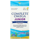 Омега Junior, со вкусом лимона, Nordic Naturals, для детей от 6 до 12 лет, 180 капсул - изображение 1