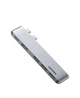 Юсб-хаб Ugreen CM251 5-in-2 Dual USB Type-C to 3x USB 3.0 + HDMI + USB Type-C for MacBook Pro/Air (60559) - зображення 1