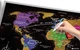 Скретч-карта мира Карта Путешествий Подарок Путешественнику Travel Map Bitzen - изображение 2