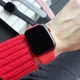 Смарт-часы умные часы Smart Watch i12 Red (уведомления, звонки, голос вызов, wearfit pro) + подарок Earpods - изображение 1