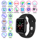 Смарт-часы умные часы Smart Watch i12 Black (уведомления, звонки, голос вызов, wearfit pro) + подарок Earpods - изображение 6