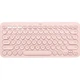 Клавіатура Logitech K380 Multi-Device Bluetooth Rose (920-010569) - зображення 1