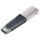 Флеш-накопитель для iPhone и iPad SanDisk USB 3.0 iXpand Mini 16Gb Флешка с разъемом Lightning / USB 3.0 (SDIX40N-016G-GN6NN) - изображение 1