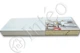 Полка под фотографии, полка настенная, полки в гостиную Inteo Лайн 800х200х50 мм, белая Толщина корпуса 50 мм - изображение 2