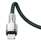 USB кабель для iPhone Type С на Lightning Baseus Cafule Series Metal Data Cable | 1M, 20W, PD |. Green - зображення 2