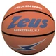 Баскетбольный мяч Zeus PALLONE BASKET GOMMA 7 Размер 7 оранжевый Z00330 - изображение 1