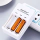 Аккумулятор ААА с зарядкой от USB 450 mA 2шт 645388223 Оранжевый - изображение 5
