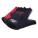 Перчатки велосипедные Robesbon гелевые беспалые вело велоперчатки 7201 Black-Red M - изображение 5