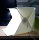 Складной фотобокс лайтбокс 20см с LED подсветкой для предметной макросъемки - изображение 7