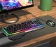 Комплект ігровий 2 в 1 клавіатура та миша Hoco GM12 Light and Shadow RGB gaming (RGB підсвітка) USB ПВХ - Чорний - зображення 1