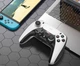 Бездротовий геймпад Hoco GM9 Multi-Function PS4 ігровий контролер (LED-підсвічування, джойстик) з Bluetooth та USB - Чорно-білий - зображення 2