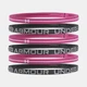 Повязки на голову женские Under Armour Heathered Mini Headbands Pink Quartz (набор 6 шт.) - изображение 1