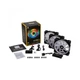 Вентилятор Corsair LL120 RGB 3 Fan Pack (CO-9050072-WW), 120x120x25мм, 4-pin, Black - изображение 1