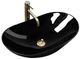 Умывальник Rea Royal 60 black накладной черный REA-U0445 - изображение 1