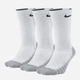 Набор мужских носков высоких Nike U Nk Evry Max Cush Crew SX5547-100 42-46 3 пары Белый (91206415217) - изображение 1