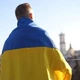 Флаг Украины государственный уличный габардин Trend 91 х 136 см Сине-желтый - изображение 3