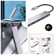Хаб-перехідник 6 в 1 Earldom ET-W18 4K HDMI USB з HUB (1xSD/microSD, 3xUSB 3.0, TF) - Чорний - зображення 2