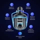 FM-трансмиттер модулятор с LED подсветкой T829S Черный (FMT829S) - изображение 8