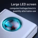 Повербанк портативное зарядное устройство Power Bank Baseus Amblight 30000 mAh premium 65W 6A с Led дисплеем и технологией QC3.0+PD3.0 White - изображение 15