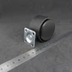Ролик мебельный с площадкой d-50 пластик SIGMA - изображение 4