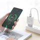Мережевий зарядний пристрій для мобільного телефону Hoco C73A Glorious Type dual-C (EU) (2USB) - зображення 3