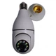 Камера видеонаблюдения для дома с записью в форме лампочки CAM L1 E27 WIFI IP 355/90° поворотная c удаленным доступом датчик движения ночная съемка и микрофон - изображение 4