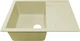 Кухонная мойка гранит Adamant ANILA Ivory + Сифон Nova - изображение 2