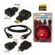3 в 1 кабель HDMI Mini HDMI Micro HDMI адаптер HDTV - зображення 6
