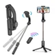 Стабилизатор для телефона с функцией селфи палки и трипода Gimbal Stabilizer GS30 монопод-штатив одноосевой - изображение 1