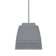 Керамический подвесной светильник CERAMIKA DESIGN SLAVYANSKIY KOD LUMINOUS VK 20 grey - зображення 3