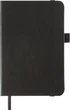 Записная книга Buromax Etalon 95x140 мм 96 листов в клетку обложка из искусственной кожи Черная (BM.296160-01) - изображение 2