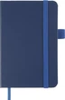 Записная книга Buromax Etalon 95x140 мм 96 листов в клетку обложка из искусственной кожи Синяя (BM.296160-02) - изображение 2